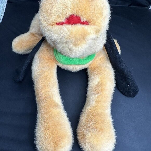 Vintage Walt Disney Co Pluto Plush Stuffed Animal Doll Toy Collectible Puppy - Picture 11 of 13